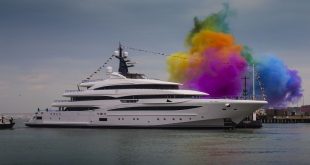 CUSTOM 74 METRE NEW BUILD CRN SUPERYACHT IS LAUNCHED